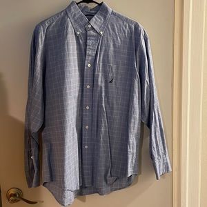 Nautica long sleeve button up polo